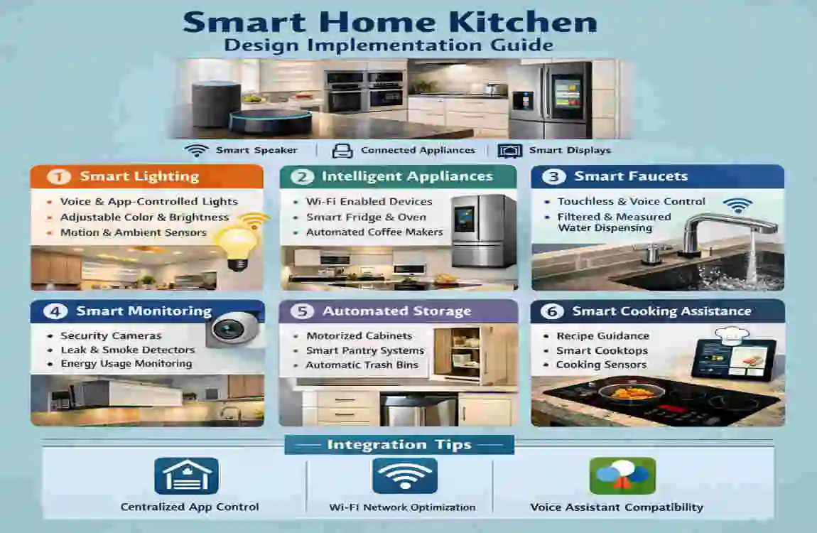 Smart Home Kitchen Design Ideas: