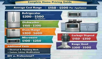 Kitchen Appliance Installation Costs