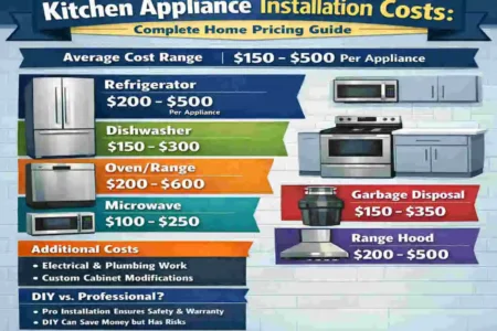 Kitchen Appliance Installation Costs