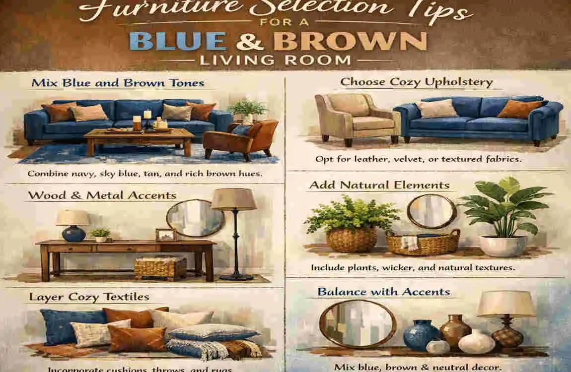 Modern Blue and Brown Living Room Ideas