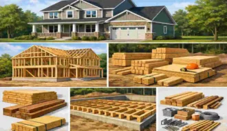 How Much Lumber to Build a House
