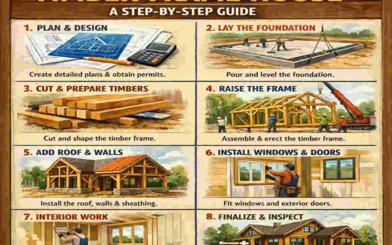 How to Build Your Timber Frame House