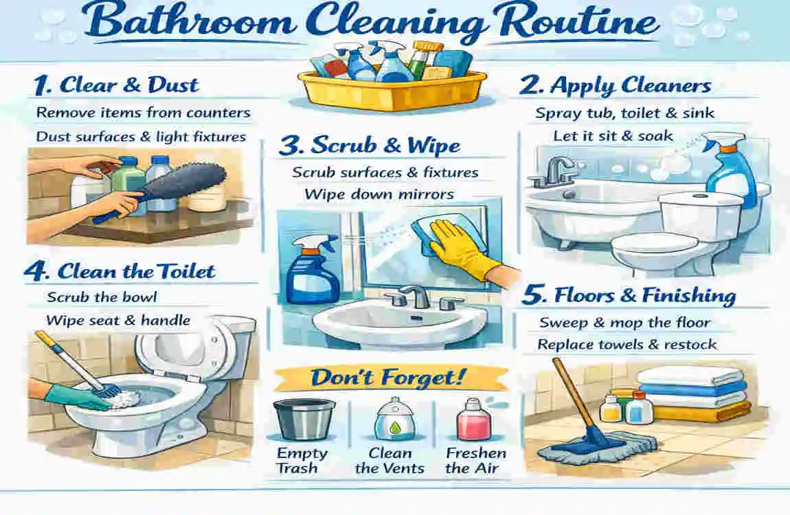 1-Day House Cleaning Guide