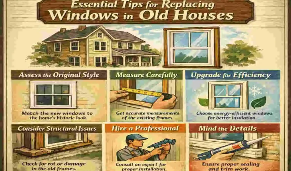 Replacing Windows in 100-Year-Old Houses
