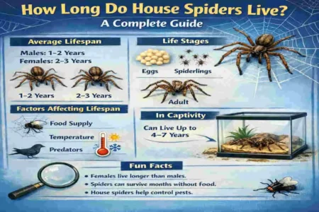 How Long Do House Spiders