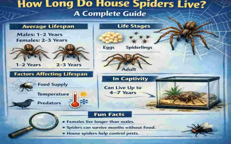 How Long Do House Spiders