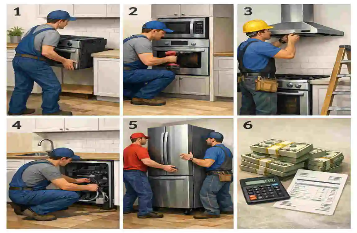 Kitchen Appliance Installation Costs