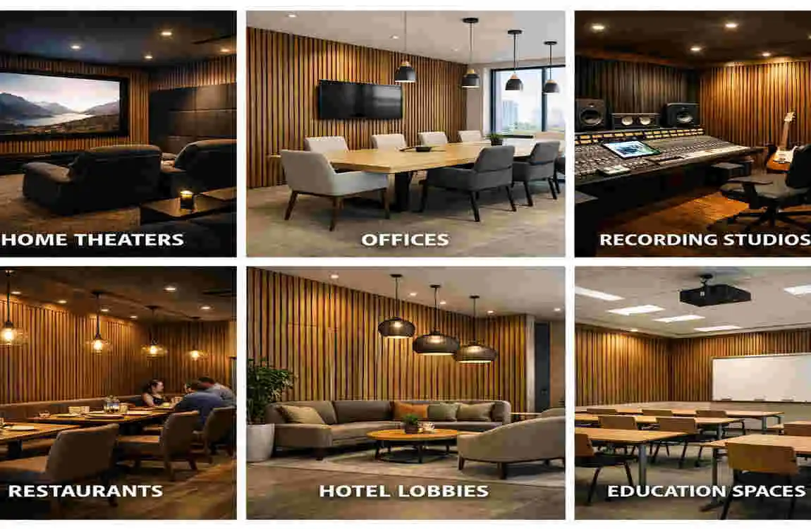 Modern home spaces achieve style and function with acoustic wall panels