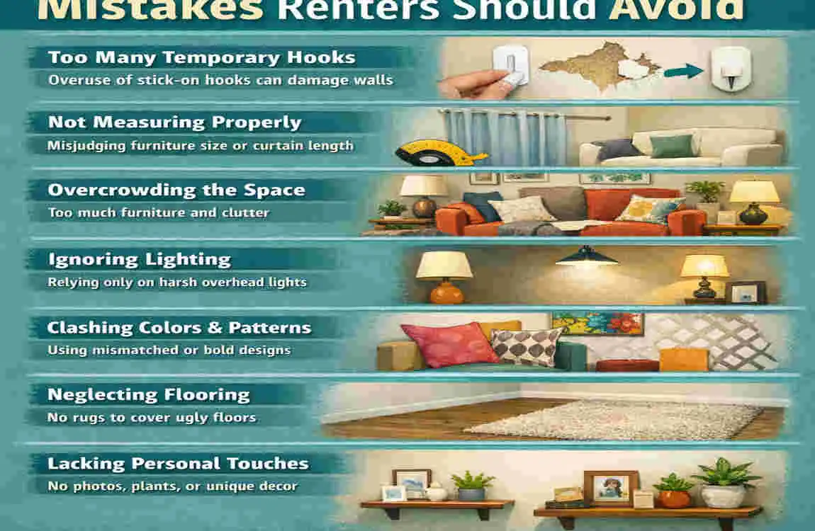 how to decorate a rented house