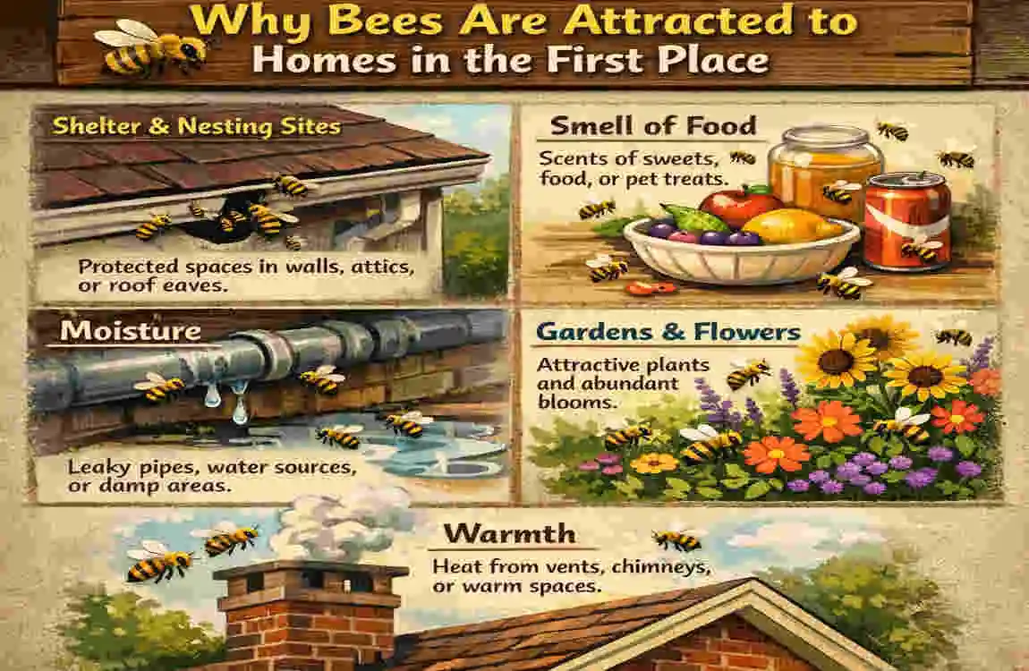 Why Bees Keep Invading Your House