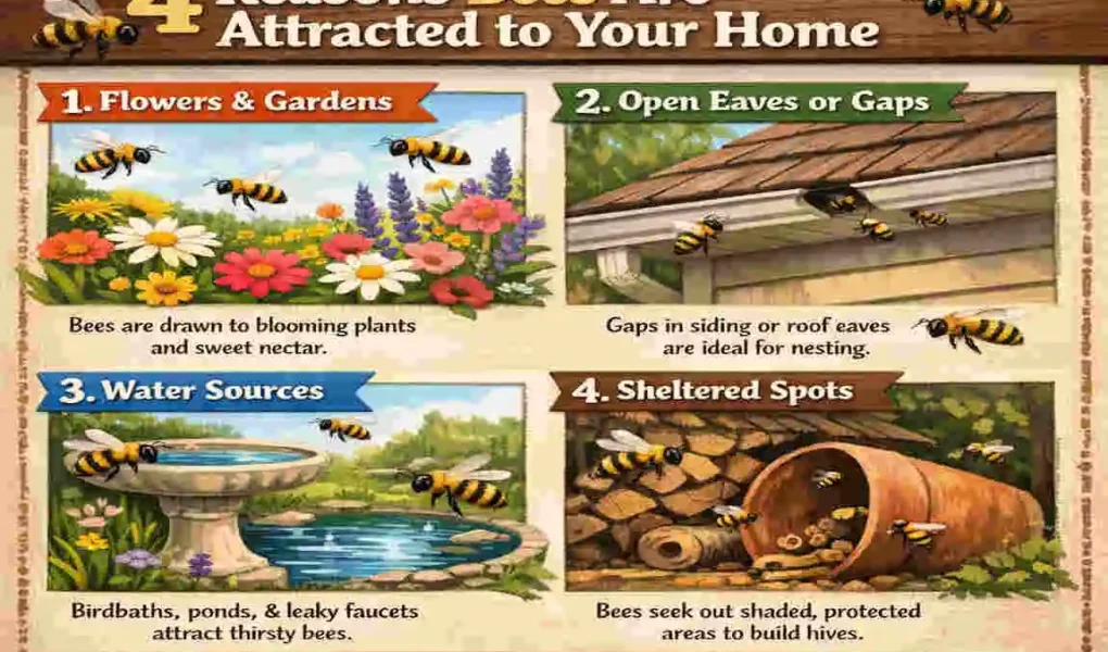 Why Bees Keep Invading Your House