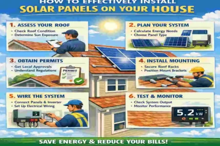 Install Rooftop Solar Panels at Your House