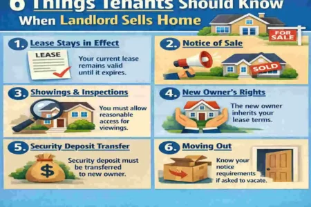 rights as a tenant when landlord is selling house