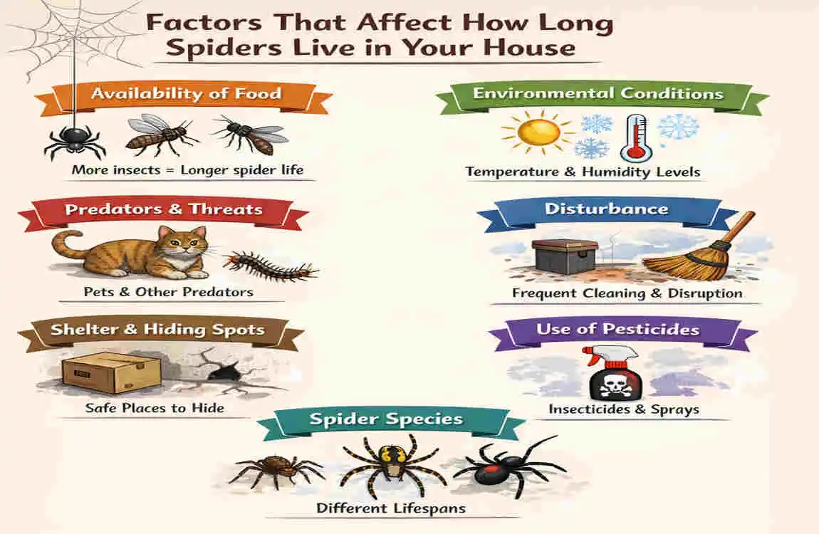How Long Do House Spiders