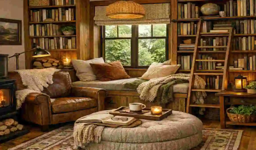 Study Home Library Cozy Interior Designs