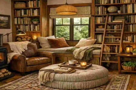 Study Home Library Cozy Interior Designs