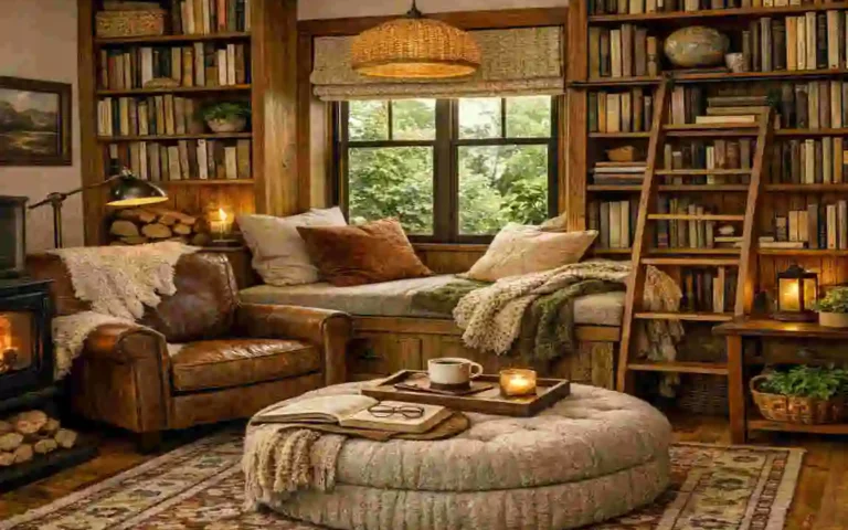 Study Home Library Cozy Interior Designs