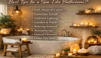 how to create a spa like bathroom at home
