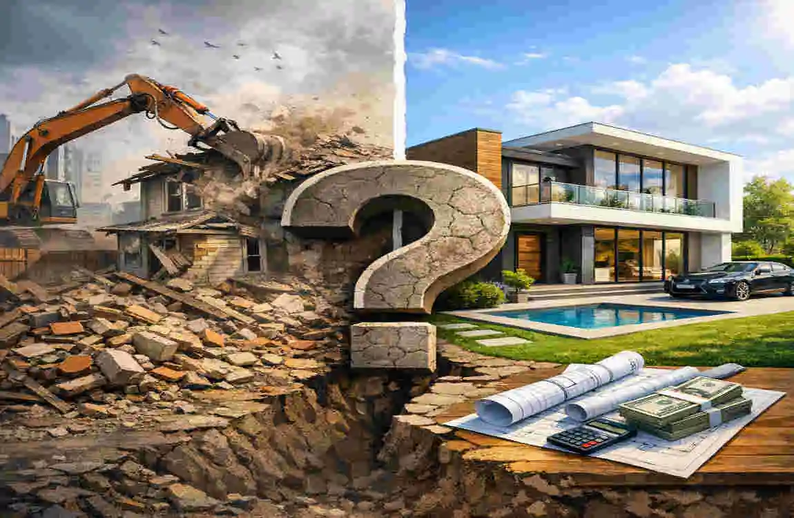Can I Demolish My House and Rebuild?