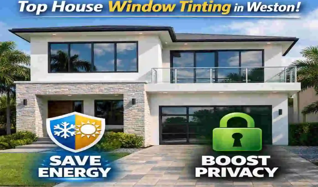 Top House Window Tinting in Weston