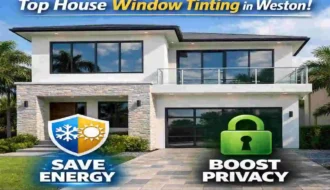 Top House Window Tinting in Weston