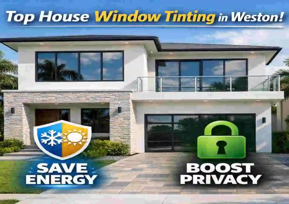 Top House Window Tinting in Weston
