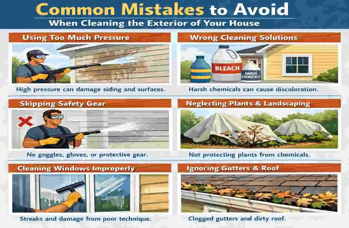 how to clean the outside of your house