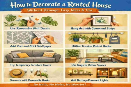How to Decorate a Rented House Without Damage