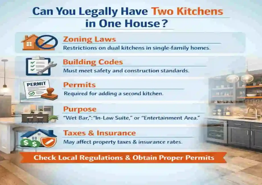 can i have 2 kitchens in one house