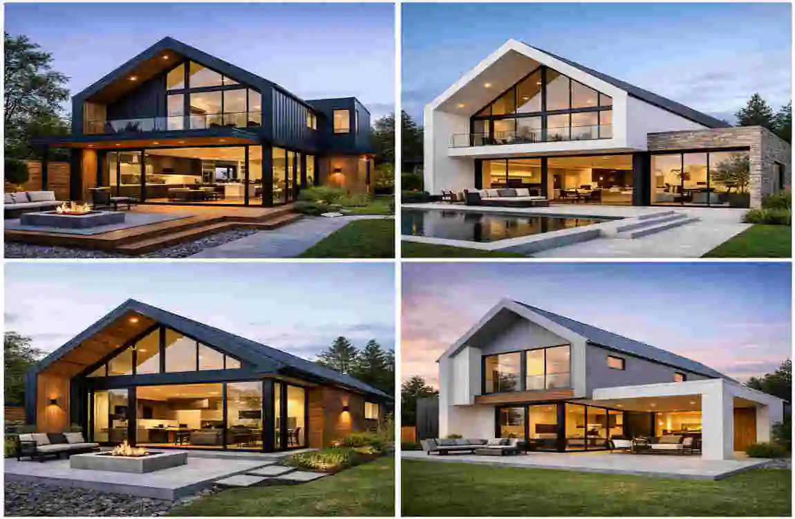 Modern Gable Roof Homes