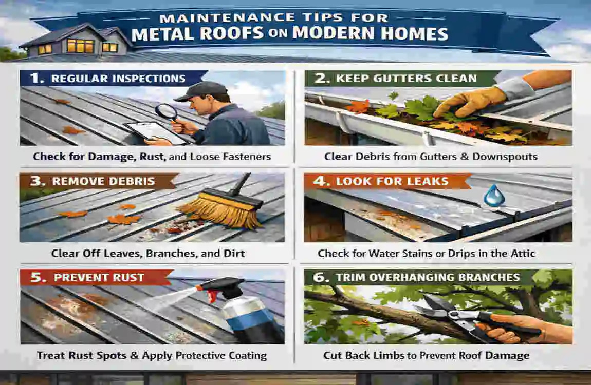 Metal Roofs for Modern Homes