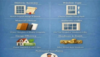 federal style home window replacement philadelphia