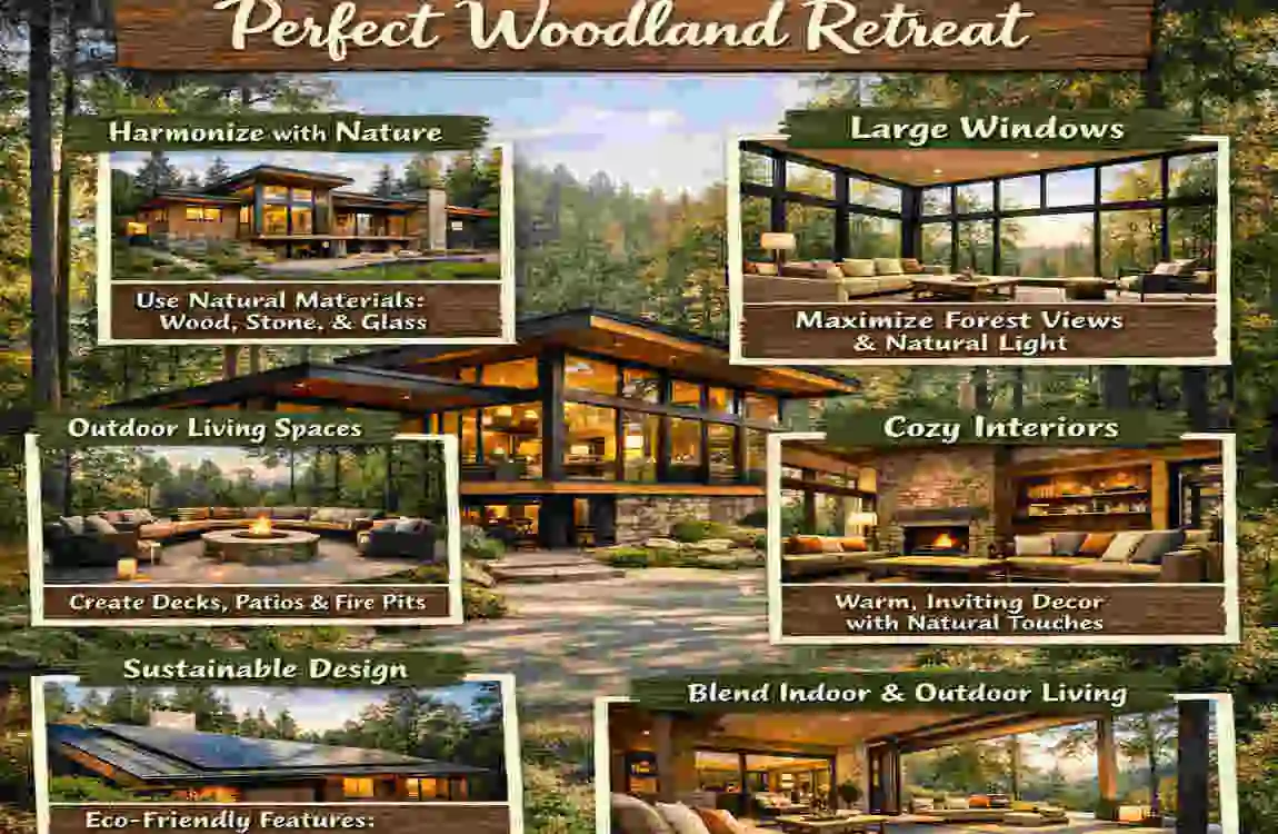 Modern Home in the Woods