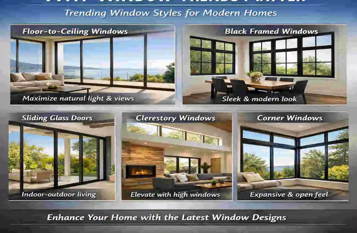 Trending Window Styles for Modern Homes?