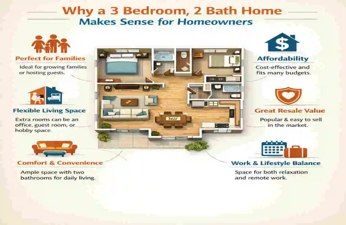 3 Bedroom 2 Bath Home