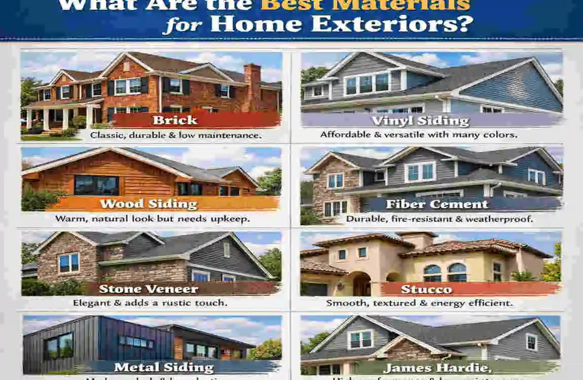 What Are the Best Materials for Home Exteriors? - home comfort experts