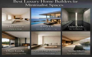 best luxury home builders for modern minimalist designs