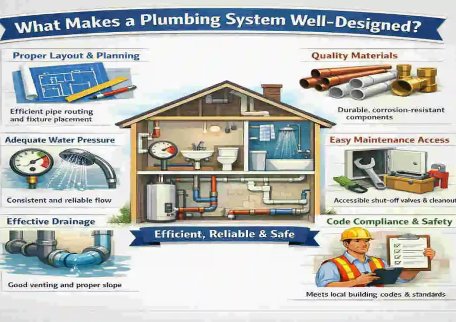 Plumbing System Well-Designed?
