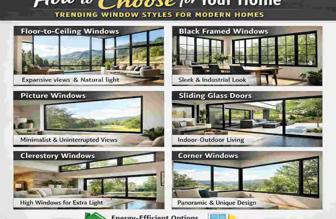 Trending Window Styles for Modern Homes?