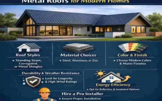 Metal Roofs for Modern Homes