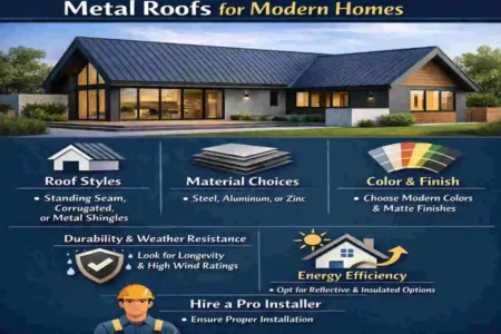 Metal Roofs for Modern Homes