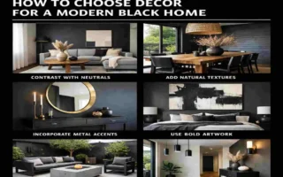 Modern Black Home