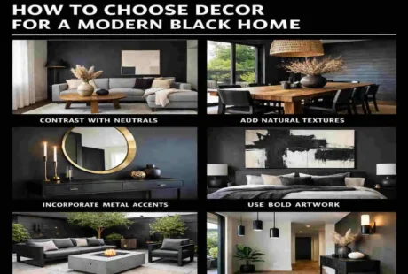 Modern Black Home