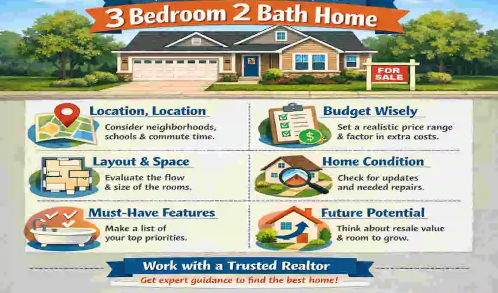 3 Bedroom 2 Bath Home