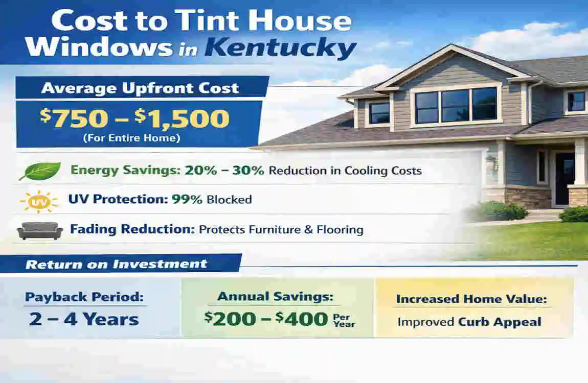cost to tint house windows kentucky