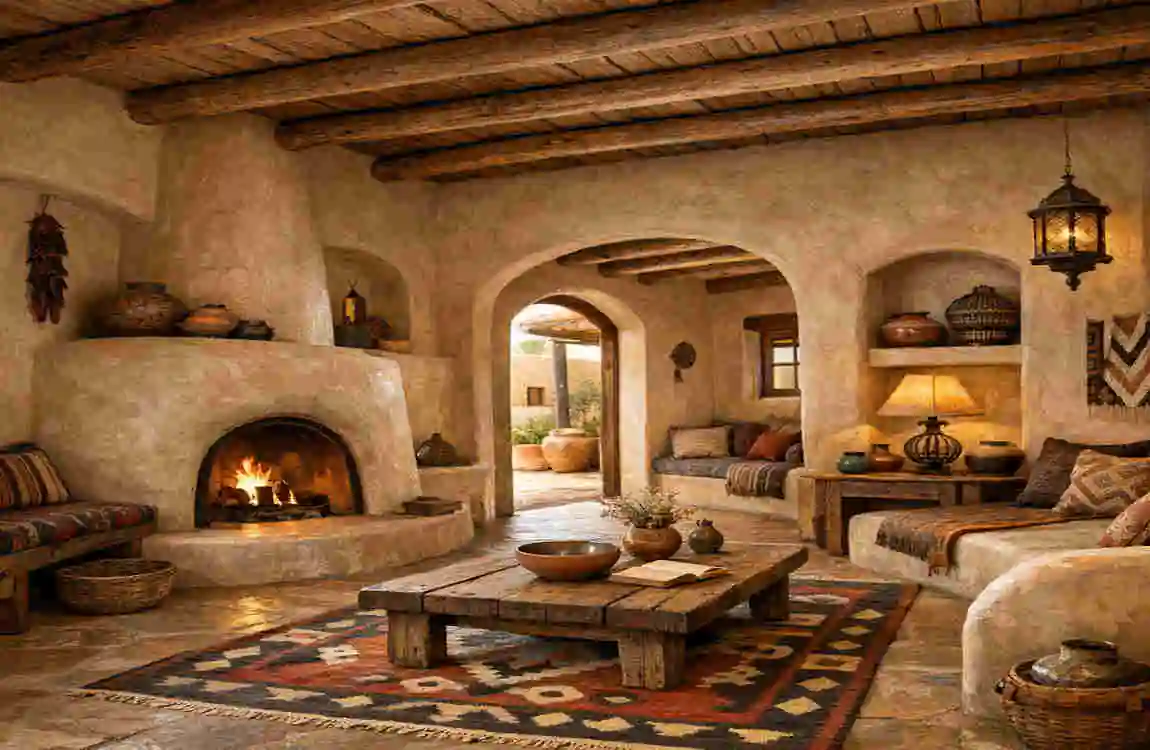 Adobe House Interior Design