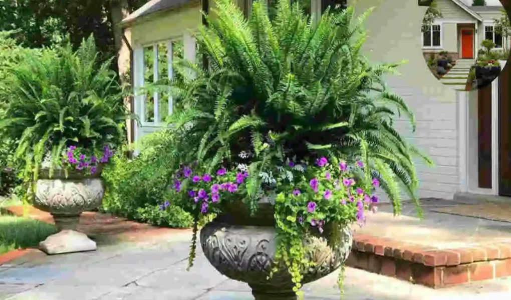 front house planters
