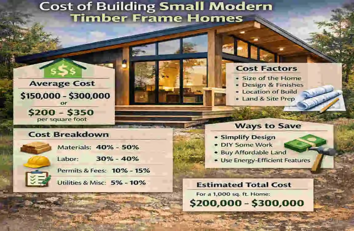 Small Modern Timber Frame Homes