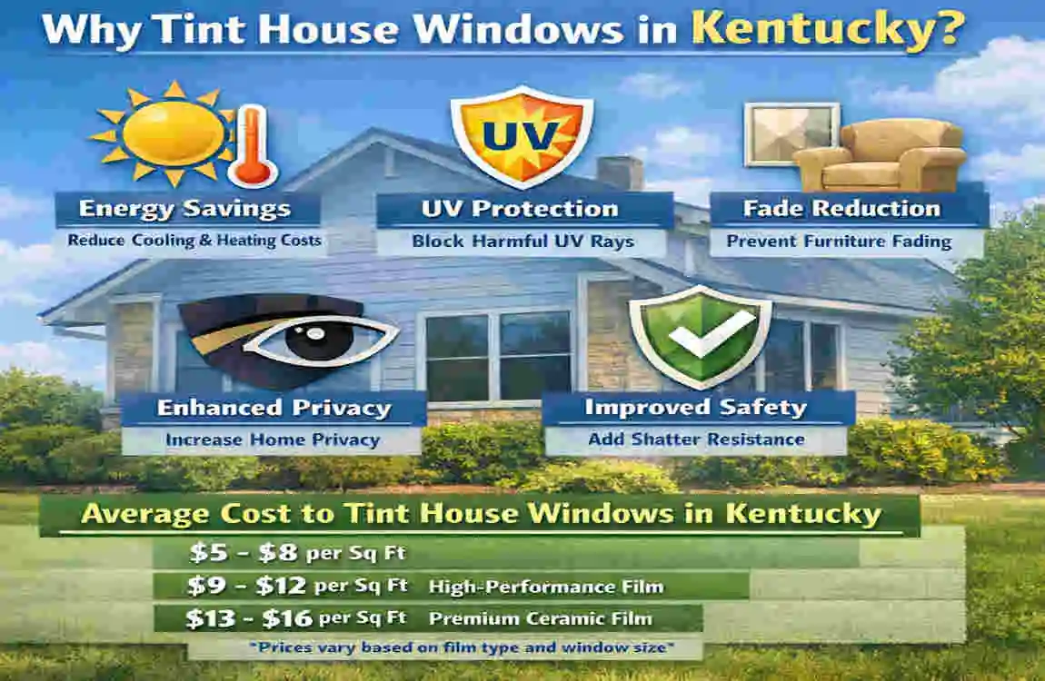 cost to tint house windows kentucky