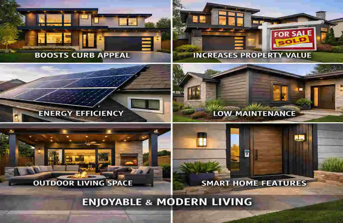 modernize home exterior